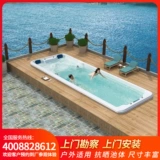 Постоянный бассейн без температуры не может отправиться на сторону фитнеса.