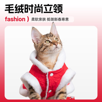 Festive chinese new year tang suit for cats and dogs