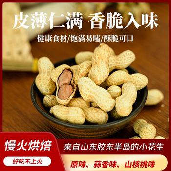 Garlic pecan flavor roasted peanuts with shelled nuts roasted seeds