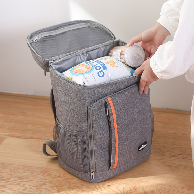 Refrigerated insulation bag thickened cold-keeping outdoor backpack refrigerator box portable large delivery box food delivery box