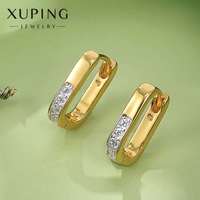 Xuping jewelry alloy jewelry earrings wmeen's face