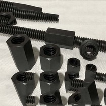 Trapezoid screw hexagon nut coarse tooth screw flange nut Tr16 20 24*4 30 40*6 50 etc.