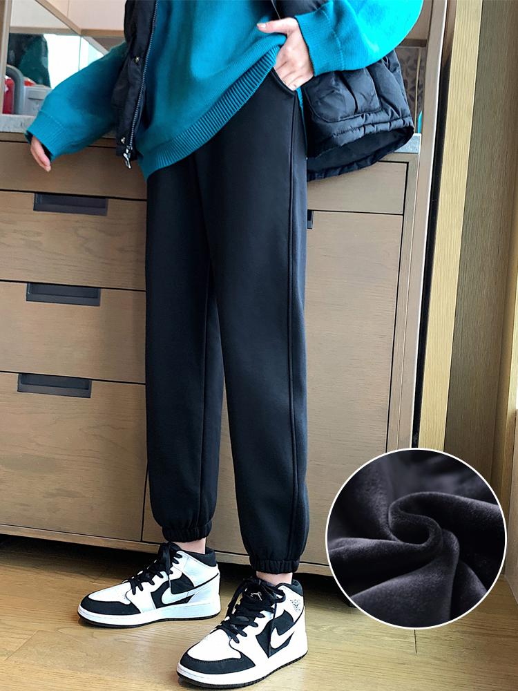 Tide Cards 90% Sports Pants Women Autumn Winter Loose roperin bunches Wear Pants slim and slimmer Harun casual long pants