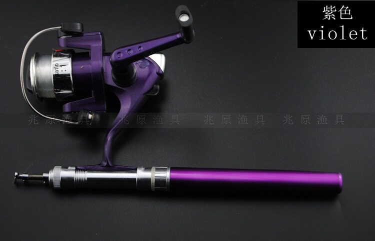 Ice удочкой 1 meter pen rod set mini spinning wheel fishing rod telescop OTHER