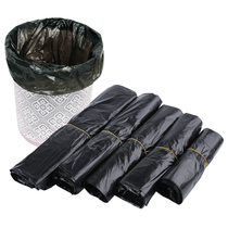 Small and medium thick plastic black household sanitation portable commercial property for large garbage bag Hotel