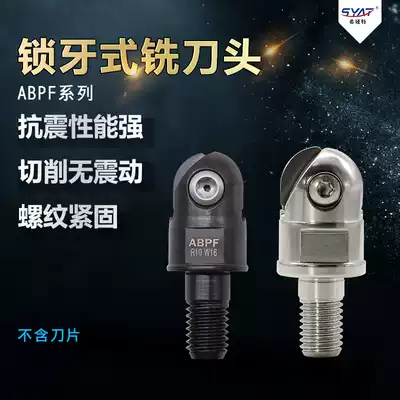syat two-piece Hitachi ball blade tooth lock ABPF cutter head ZDFG fine milling ball end milling cutter head