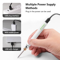 5v8w battery usb wireless electric iron outdoor welding tool mini portable soldering iron controlled iron