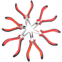 Multifunctional oblique nose pliers open-ended pliers tie hooks flat-nose pliers curved-nose pliers DIY handmade mini jewelry tools