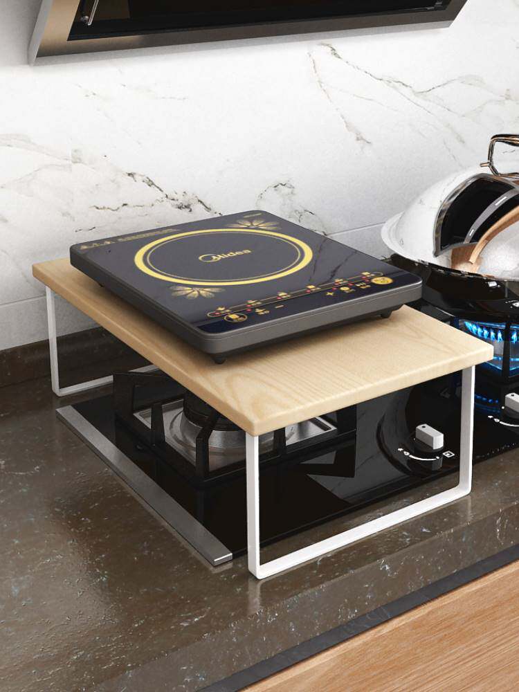 Stove rack induction cooker bracket Liquefied gas gas gas stove cover plate Home kitchen shelf put pot rack