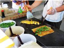 Teppanyaki commercial stall squid special equipment stove gas pot kitchen home tofu grilled cold noodles