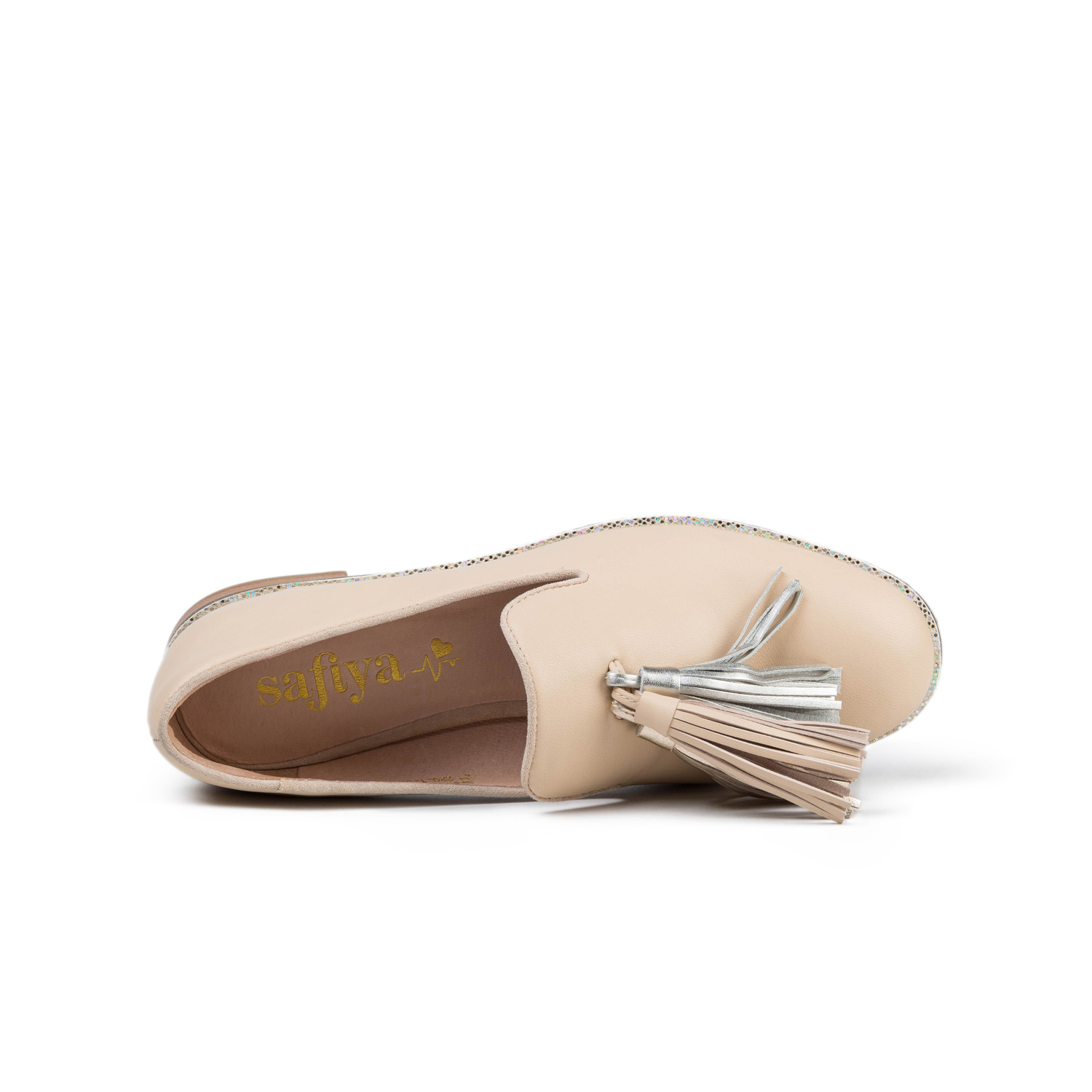 SAFIYA/sophia loafer shoes tassel casual fashion Joker bean shoes women shoes SF81111502