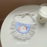 Нагрудник, слюнявчик, регулируемый шарф