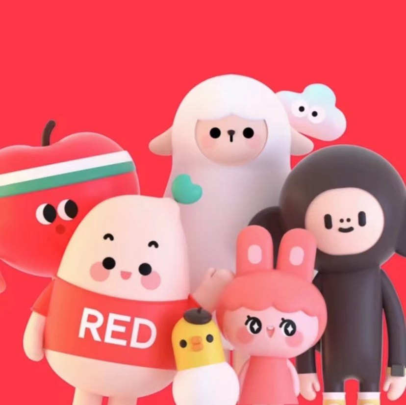 REDclub小红书周边的LOGO