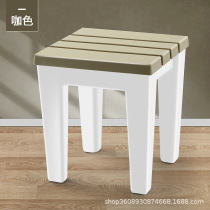 Childrens plastic stool - weighing 300 pounds adult bathroom stool kindergarten male and female baby stool home living room shoe changing stool