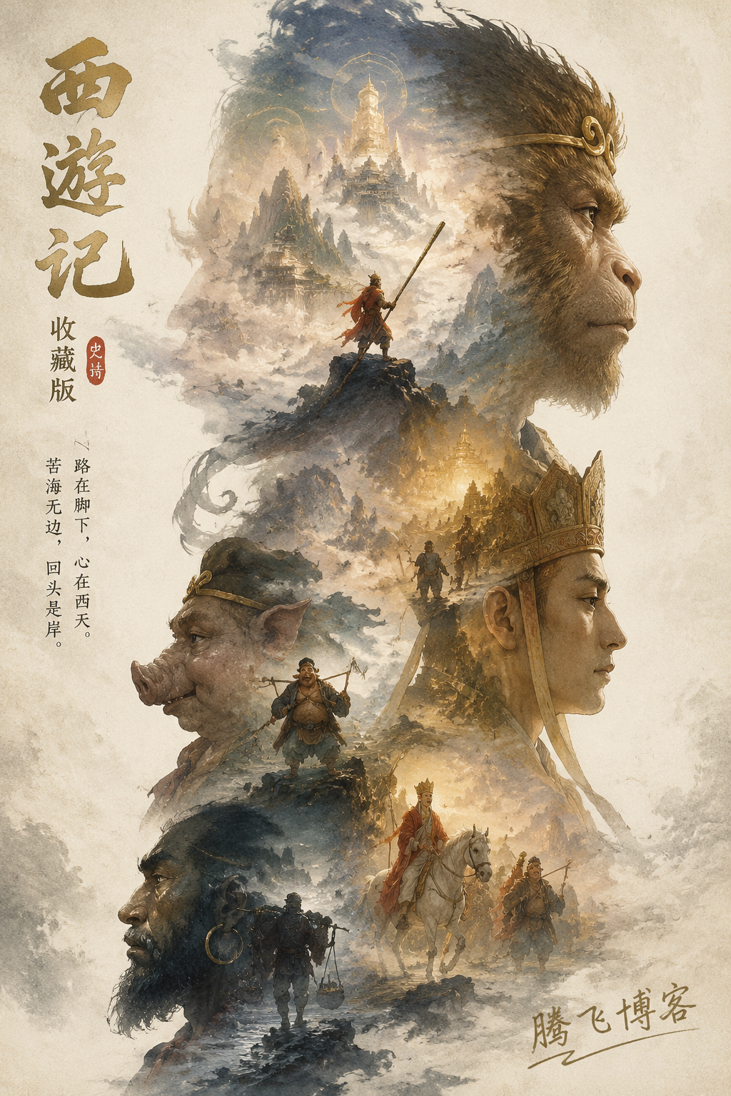 “西游记”收藏版史诗海报
