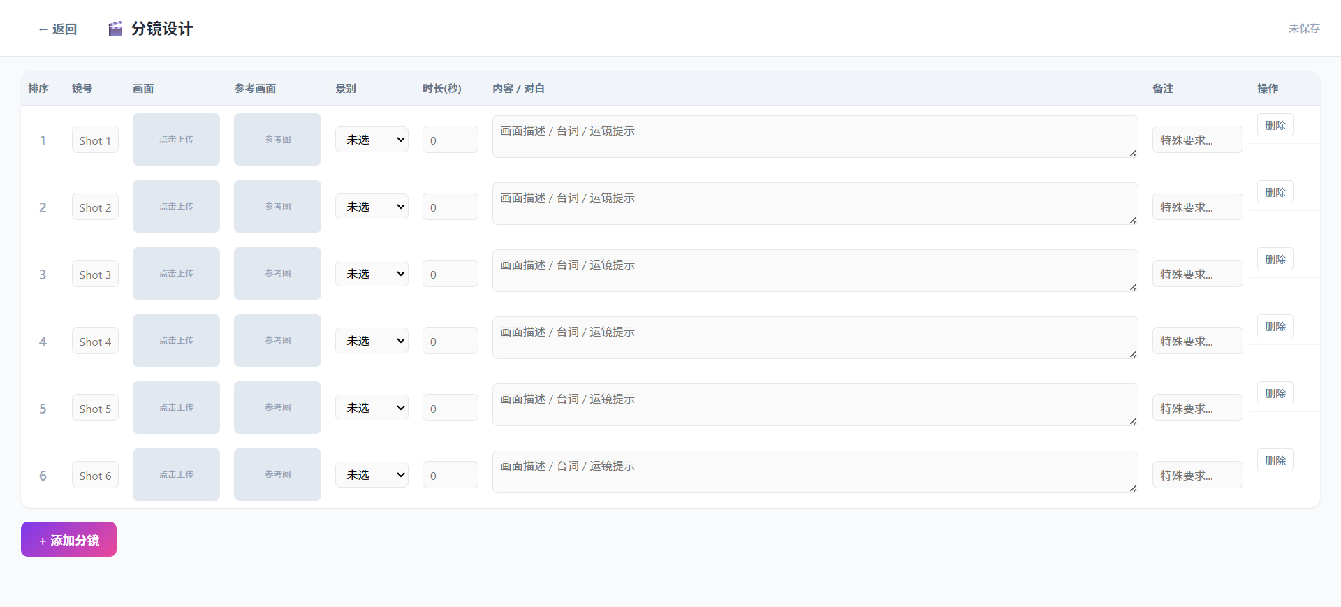 图片[4] - 影视脚本分镜在线协作系统
