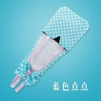 Синие пунктирные подгузники (включая 1 сумку) сумка съемная, распакованная и собранная