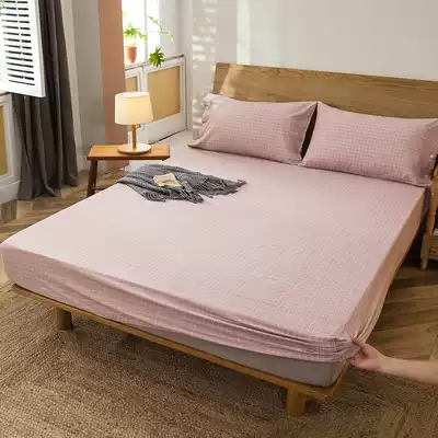Thickened Burnier single piece cotton non-slip fixed cotton bed cover 2021 New Simmons bed bag