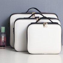 Cosmetic bag female portable large capacity cosmetic case cosmetics storage bag portable household travel case double multi-function
