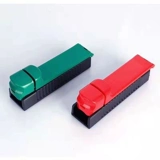 Push -pull -type Cigaretteer Ручной капюшон вытягивает капюшон и пустую трубку Полуавтоматические сигареты -заполненные пластиковыми ручными ручными сигаретами с сигаретой трубки зажигалка