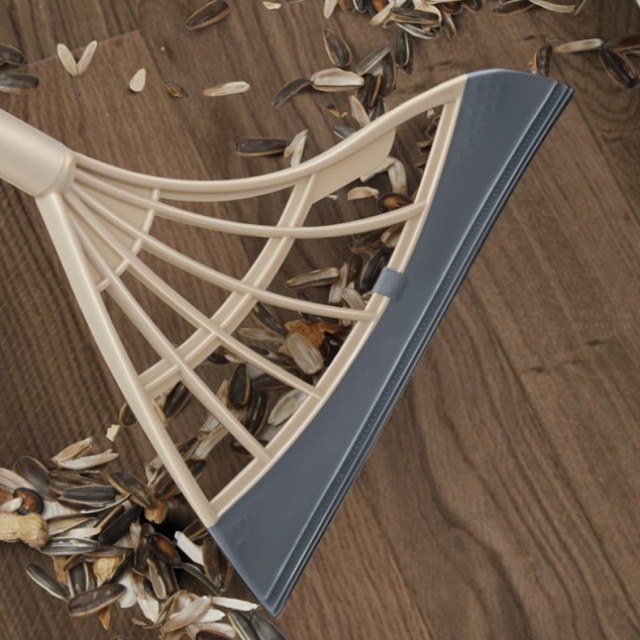 South Korea Black Tech Sweeping Sweep The Home Broom Soft Hair Nonstick Hair Mop Makeup Room Net Red Scrape Water God