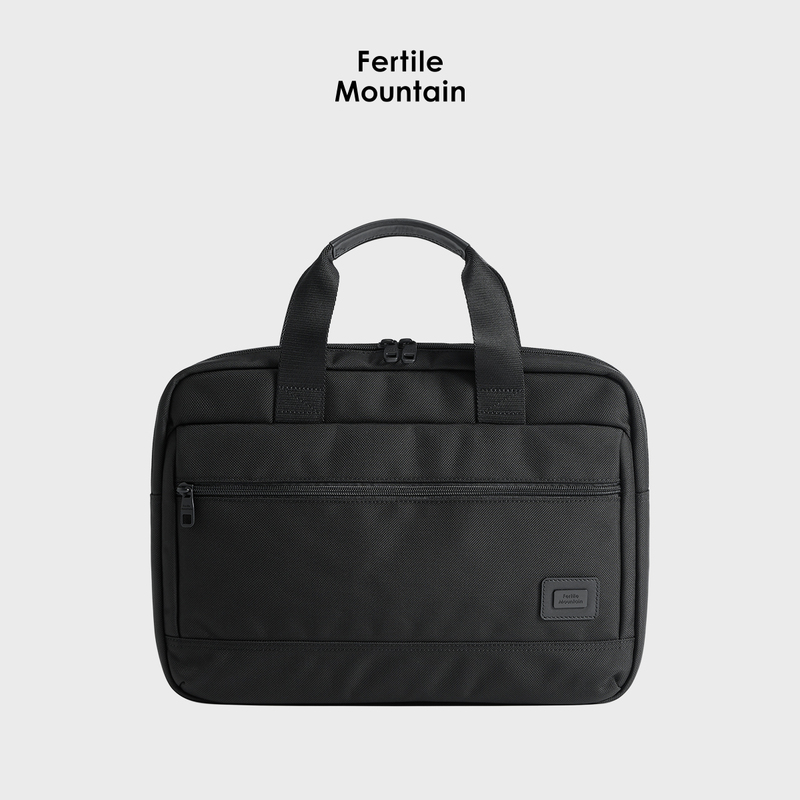 Liangshan He7 Laptop Bag 14inch Men's Briefcase Business Casual Commuter Bag Ballistic Nylon Handbag