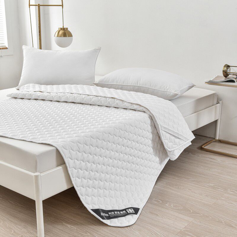 Mattress Cushion Bedding Padded Home Cushion Quilted Bedding Slim protective cushion Double 1 8m XI Dreams latex Antibacterial anti-slip