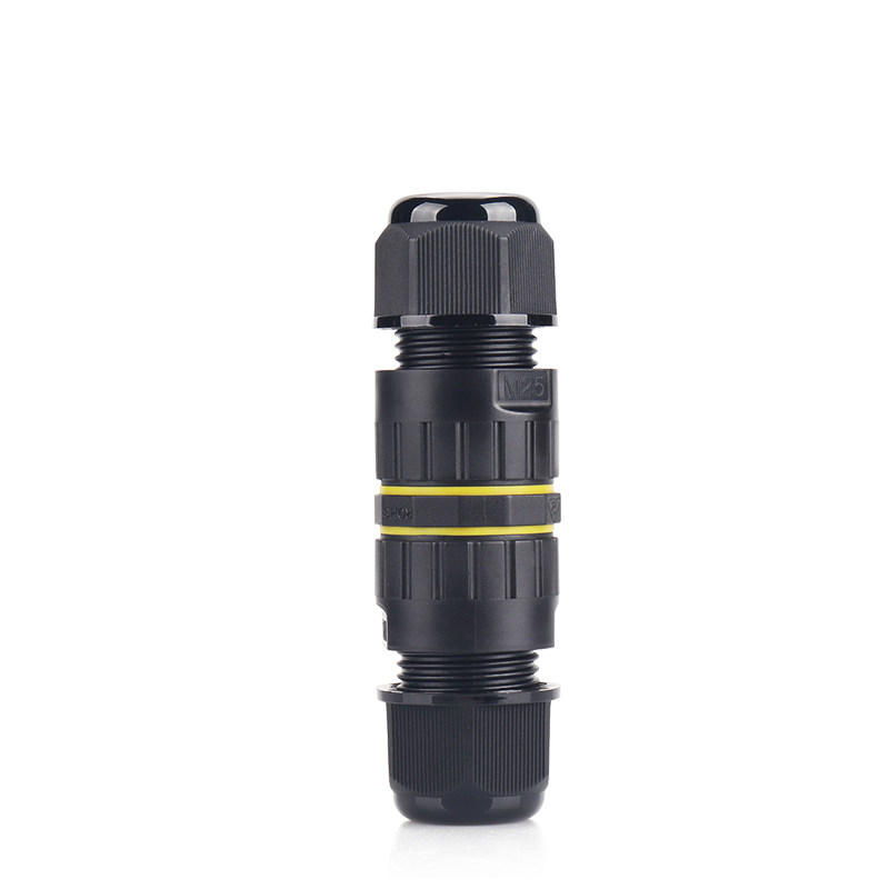Spot EW-M25 two-core straight through outdoor cable wire connector IP68 waterproof joint optional wire diameter