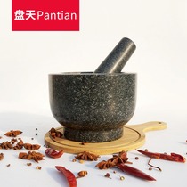 Marble Mashed Garlic Machine Spice Grinding Machine Mashing Jar Mashed Stone Mortar Stone Rinds to Ring The Bowl of Ring Mortars Chung Hum Chung