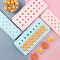 Farbakery Flow Heart Filling molds Mooncake molds Frozen Ice Cubes ICE CUBES QUICK-FREEZER SILICONE ICE HOCKEY WITH LID BIG