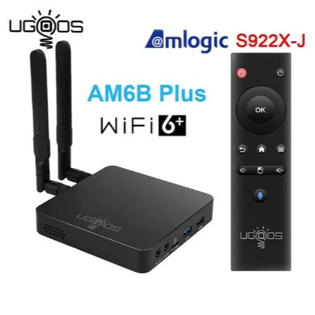 Ugoos Am6B Plus Tv Box S922X-J Dorby Coreelec 4K High-Definition Player Ugoos Am6B Plus Tv Box S922X-J Dorby Coreelec 4K High-Definition Player