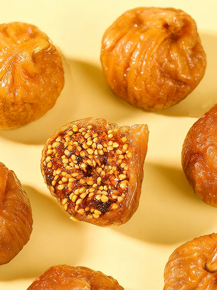 Large Figs, Dried Fruits, Candied Snacks, Ready-To-Eat for Soup, 250g Canned, Soaked in Water, Sugar-Coated, Ready-To-Eat for Soup