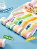 Рулон сока, мармеладный красочный фруктовый вкус, Интернет-рулон знаменитости, бумажный рулон, конфеты, вкусные и сытные детские закуски, смешанные конфеты оптом