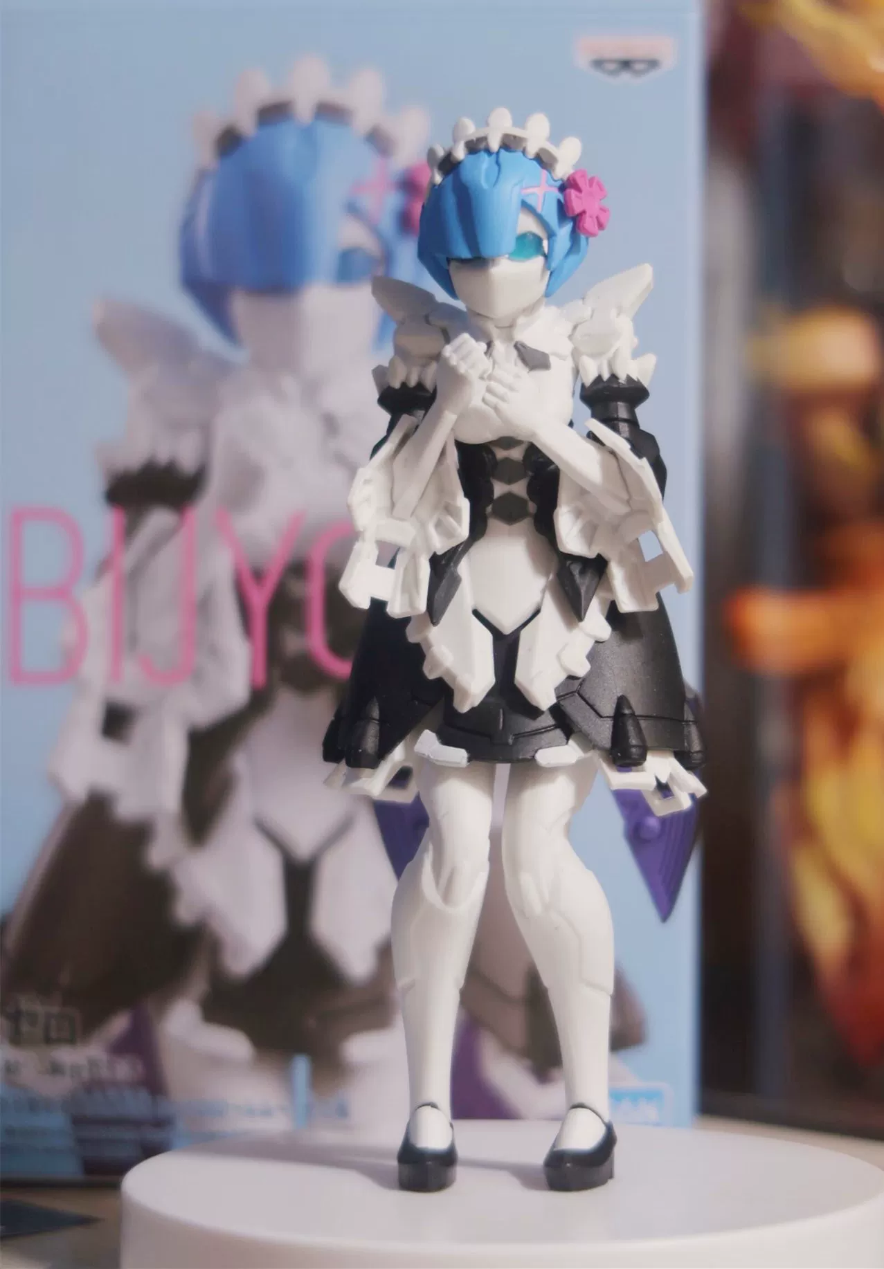 Фигурка (Bandai) Rem из Re:Zero в мех-стиле, заводская оригинальная, запечатанная