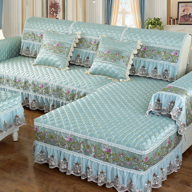 High-grade sofa cushion four seasons universal simple sofa cover European combination non-slip all-inclusive universal cover thickening custom