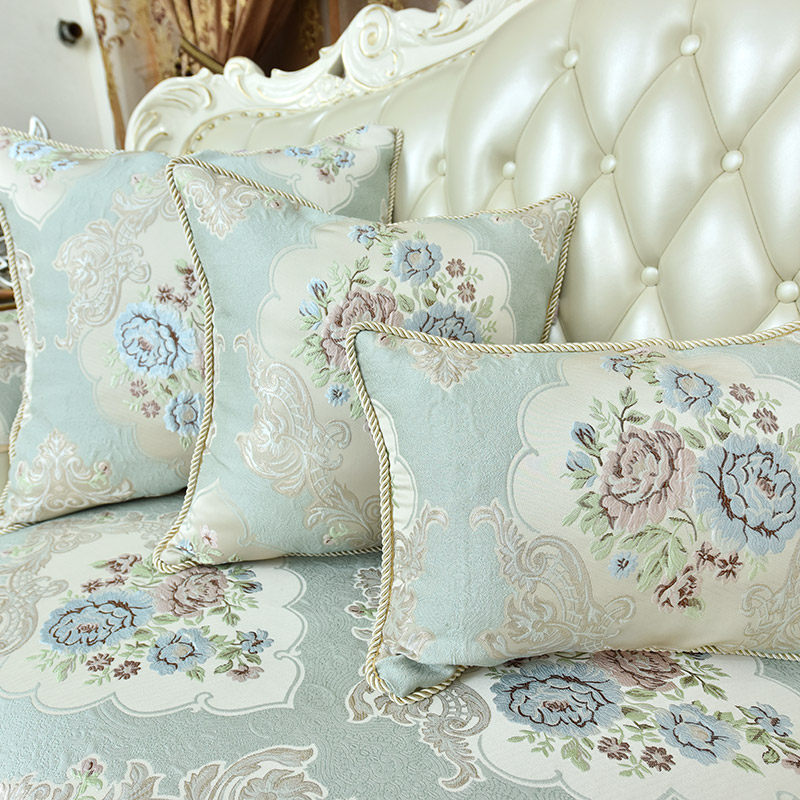 European-style sofa cushion high-end luxury four seasons general imperial concubine cushion non-slip leather sofa cover towel