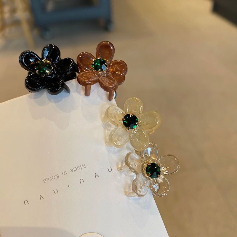Small grab clip trumpet clip top clip side clip headdress Korean hair clip hair accessories bangs clip girl net red side hairpin