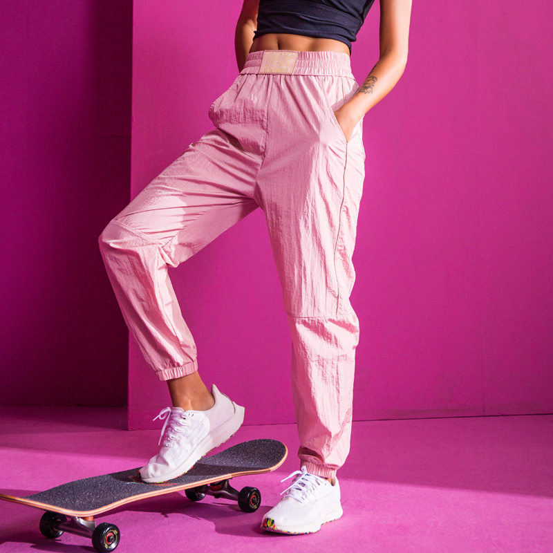 FIZZCOCO leggings sports pants women's casual pants loose jogging pants slimming fitness boxing trousers autumn and winter