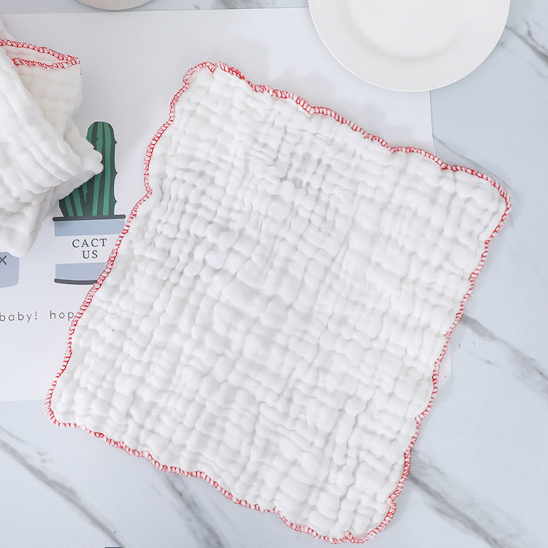 Full cotton yarn dishcloth Bless hair not stained with oil Absorbent Easy Cleaning Rag Wipe Table Pure Cotton Kitchen Thicken of Peppercloth