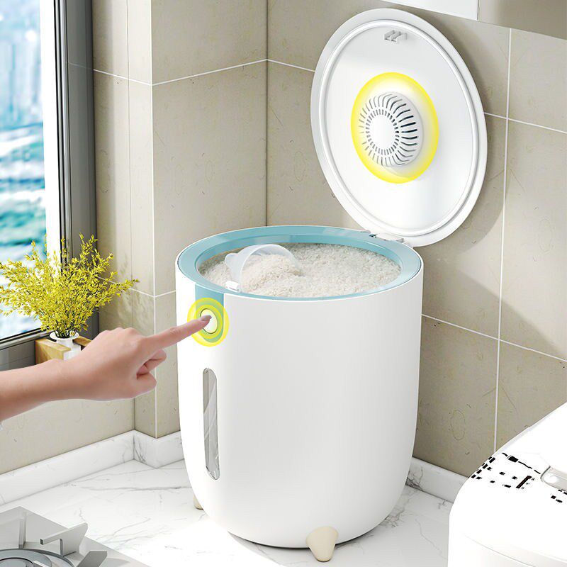 Rice flour storage tank for insect-proof seal and thick rice cylinder box for household storage tank