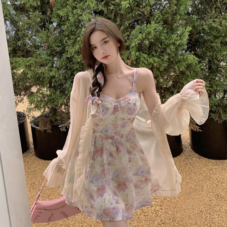 Swimsuit Cover-Up, Ice Silk Sun Protection Clothing, Women's Plus Size, Super Fairy Cardigan, Women's Summer Chiffon Top, Breathable Outer Layer, Thin Swimsuit Cover-Up, Ice Silk Sun Protection Clothing, Women's Plus Size, Super Fairy Cardigan, Women's Summer Chiffon Top, Breathable Outer Layer, Thin
