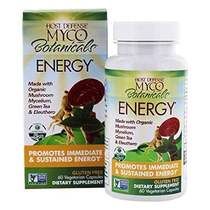 Host Defense， MycoBotanicals Energy Capsules， Promotes Im