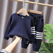 Boys and girls in the Childrens Trend Kind 2022 Spring and Autumn Clothing of the new Han - Edition Baby Yang Baby two pieces