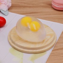 Knead the stress ball with your hands to vent decompress and release the pressure vent the ball water ball fruit ball tomato tomato pinch and have fun.