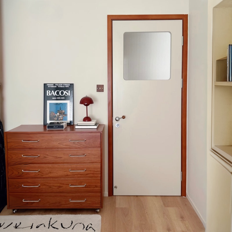 Second-Hand Bauhaus Teak Wood Bedroom Door, Room Door, Interior Door, Kitchen Bathroom Glass Door, Perforated Door, Painted Door Second-Hand Bauhaus Teak Wood Bedroom Door, Room Door, Interior Door, Kitchen Bathroom Glass Door, Perforated Door, Painted Door