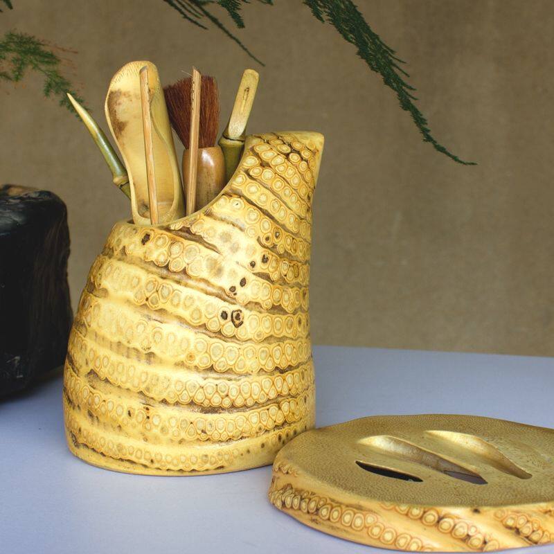 竹根盘竹制工艺品竹器竹雕餐具把件竹木竹子制品家用迷你竹篮果 玖诚一品 酒店用品数字智能化高效运算中心