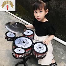 Rack Drum Children Boys Girls Toys Drum Stick drums Drums Knockout of the frame Drums Beginners Children Percussion Instruments