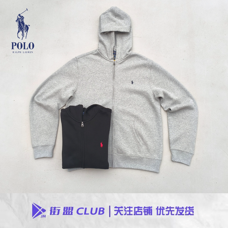 Polo Ralph Lauren Adult and Big Boys' Fleece Full-Zip Hoodie Sweatshirt Polo Ralph Lauren Adult and Big Boys' Fleece Full-Zip Hoodie Sweatshirt