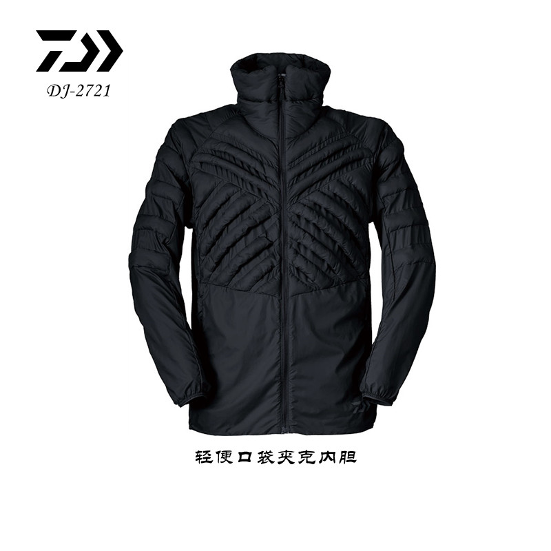 Dawa 21 autumn and winter warm and velvet light jacket DJ-2721 fishing suit liner interlayer breathable warm clothing