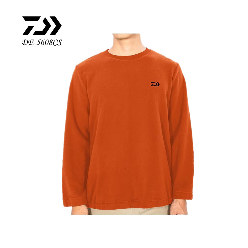 Yamato's new autumn long-sleeved shirt DE-5608CS polar fleece pullover men's fishing warm clothes liner